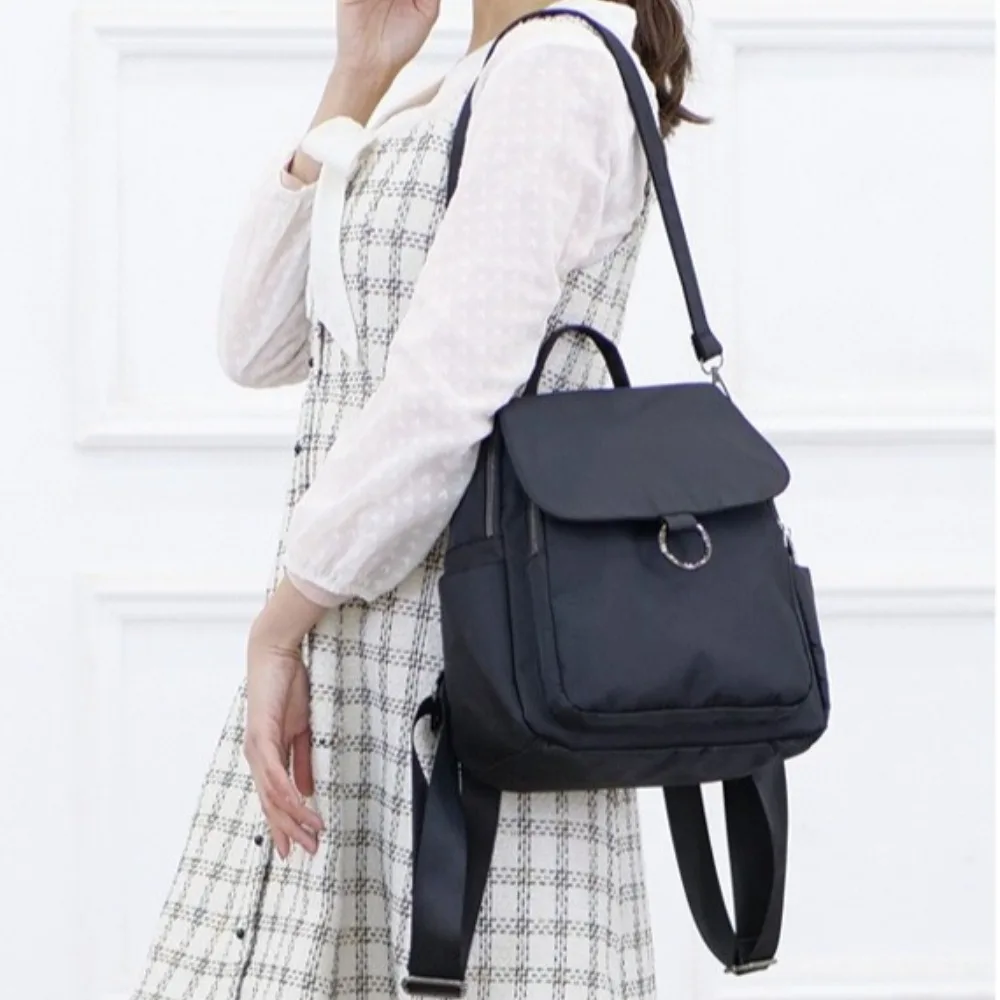 2025 جديد متعدد الوظائف المرأة الكتف عبر حقيبة يد مقاوم للماء أكسفورد القماش على ظهره حقيبة السفر في الهواء الطلق #2