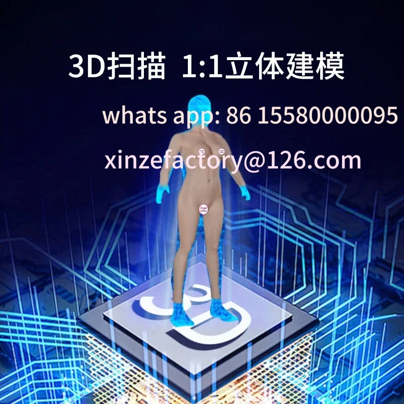 Customizable 8th generation nine points with arms hip expansion and cross onesie silicone solid breast