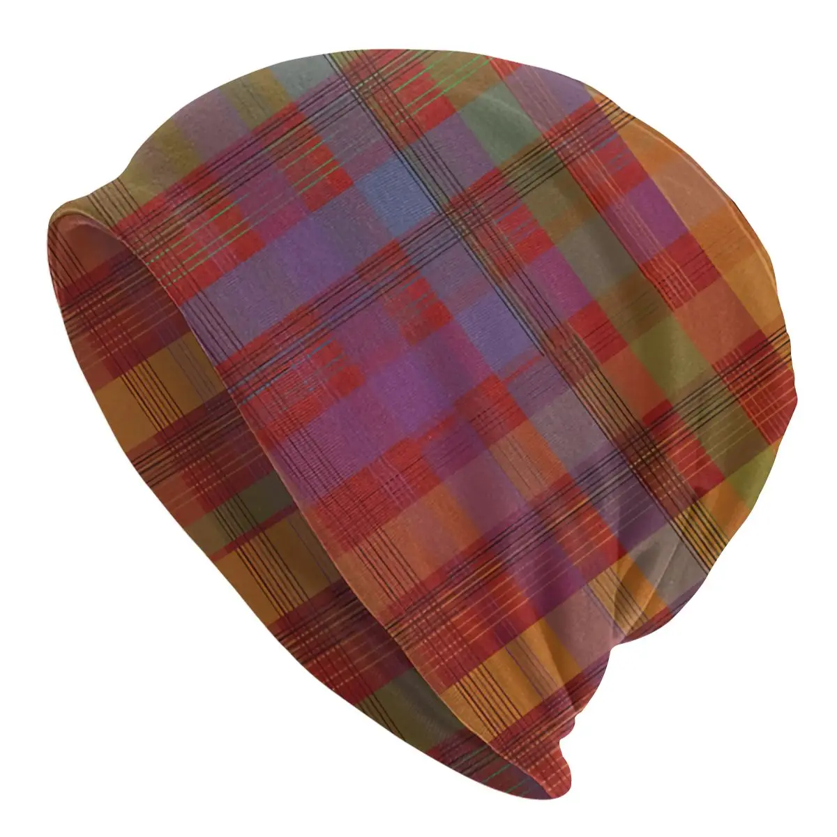 

Skullies Beanies Fashion Hats Rainbow Pride Tartan Thin Bonnet Special Caps Men Women's Earmuffs