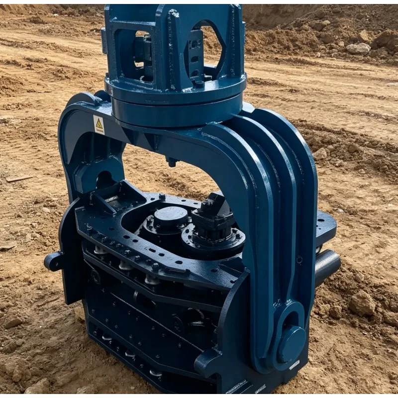 Customized Hydraulic Pile Driver Portable Compact Design Long Service Life for Building Foundation and Foundation Construction