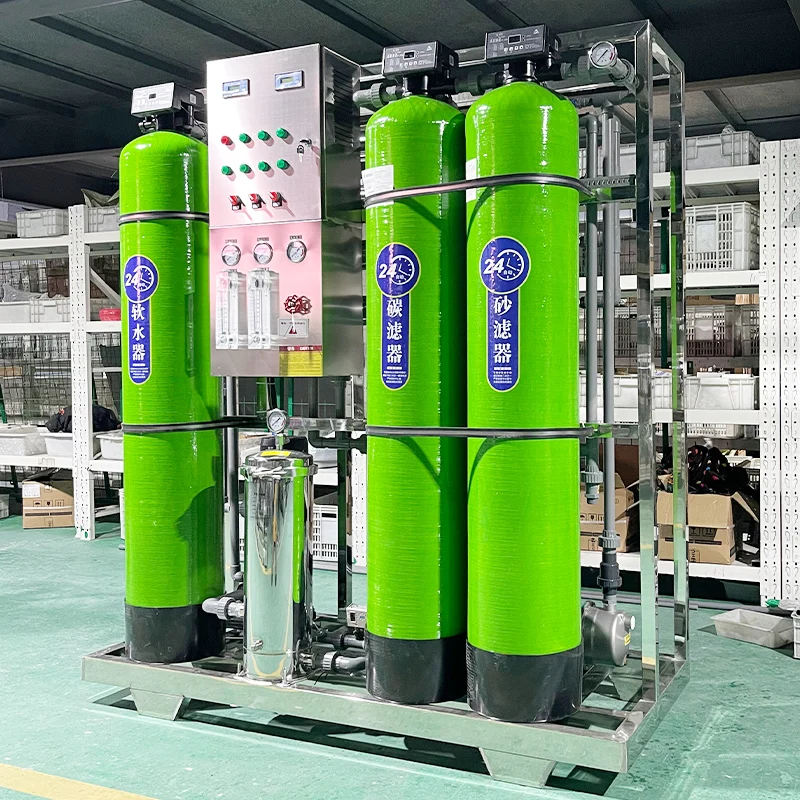 Hot Selling 250LPH 500LPH 1000LPH RO System Filtration Plant Water Purification System Reverse Osmosis Water Filter System