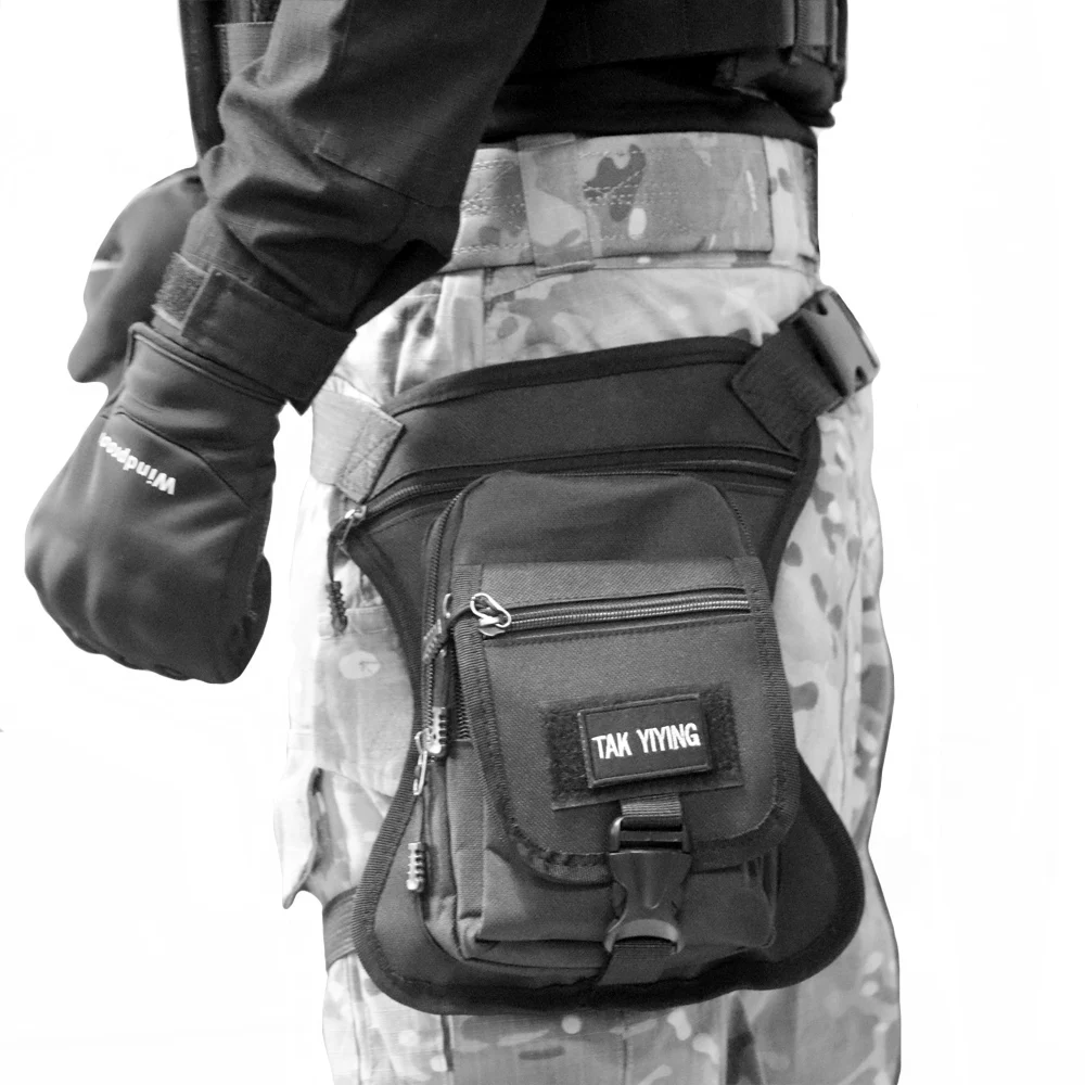 Small hunting Bag  Leg Bag Adjustable Hiking Hunting Waist Packs  Airsoft Molle Drop Leg Bags