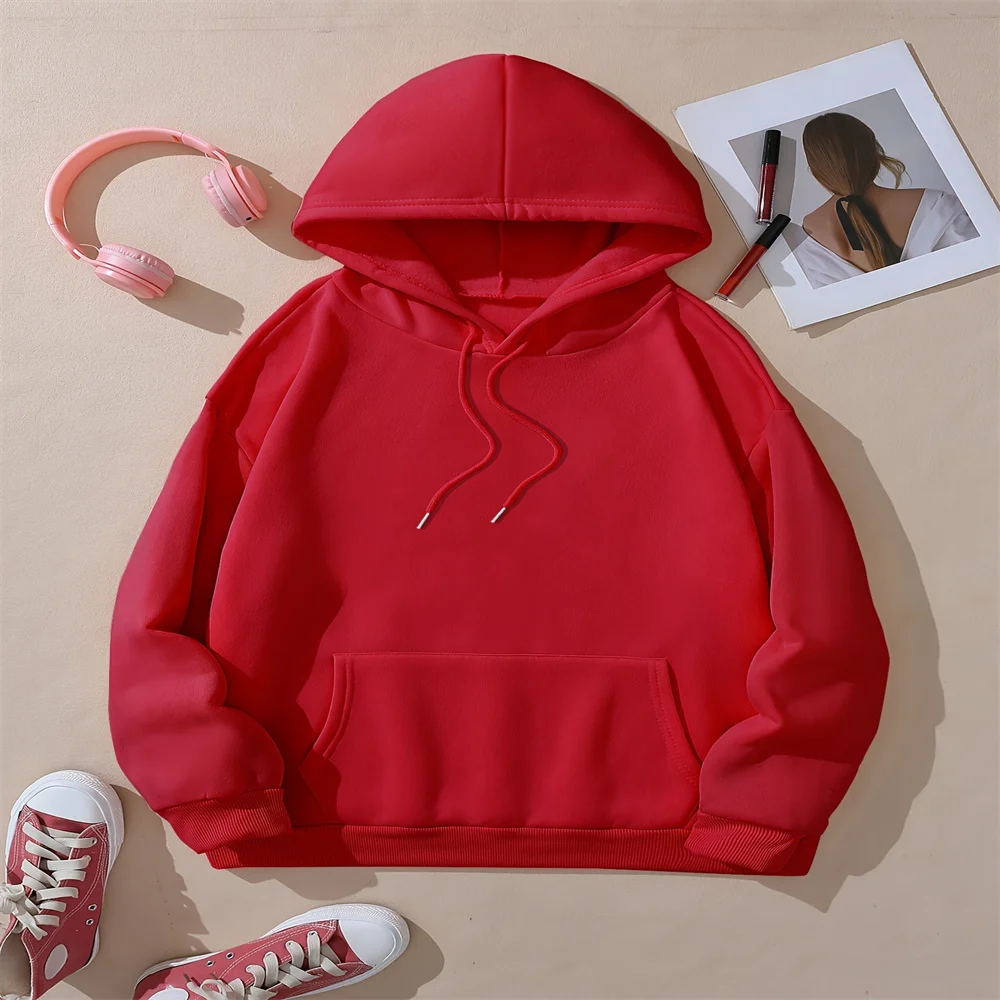 Ladies' Casual Letter Hooded Sweatshirt Versatile And Multifunctional Street Fashion Hooded Sweatshirt Back To School Outfit