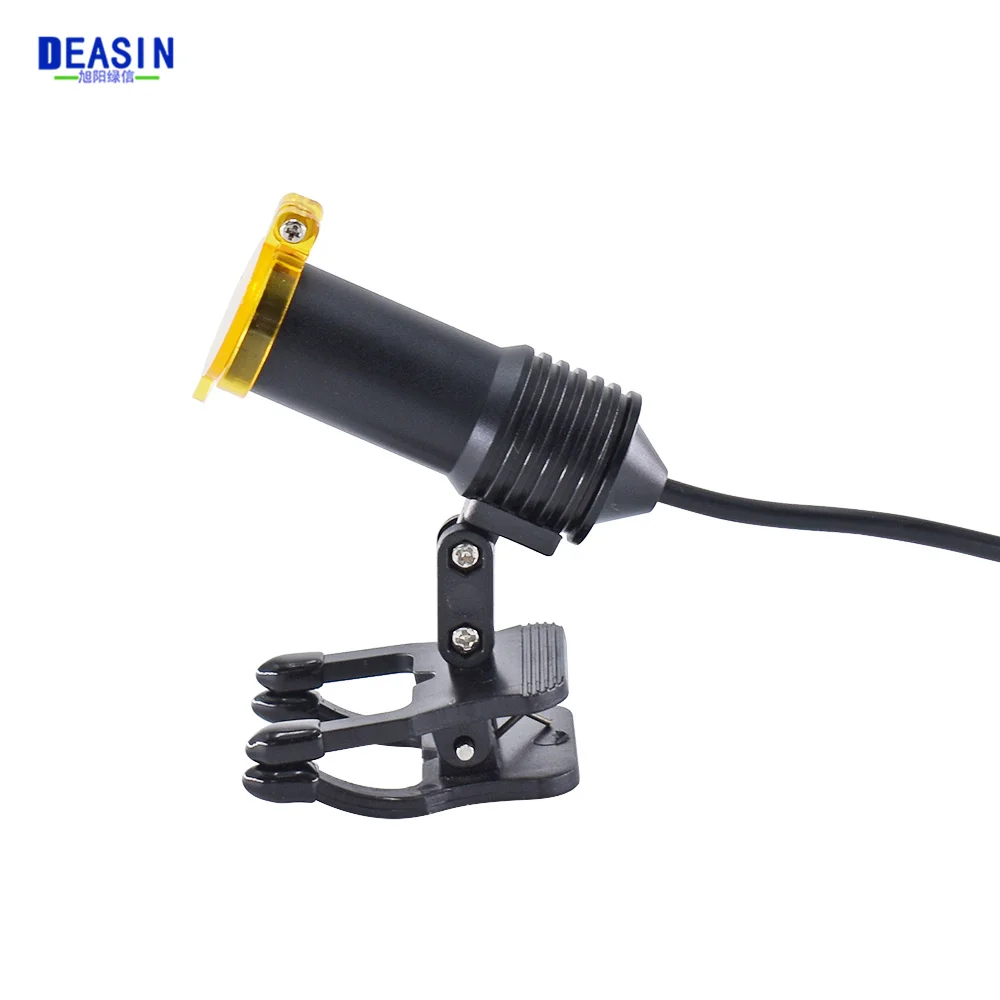 Dental 5W Headlight Belt Clip Type Headlamp With Optical Filter For Dental Loupes Lab Medical Magnifier Magnification Binocular