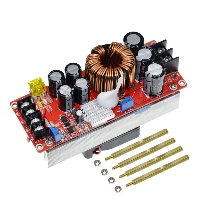 1500W 30A DC-DC step-up constant voltage constant current adjustable power supply module 12-60V to 12-90V