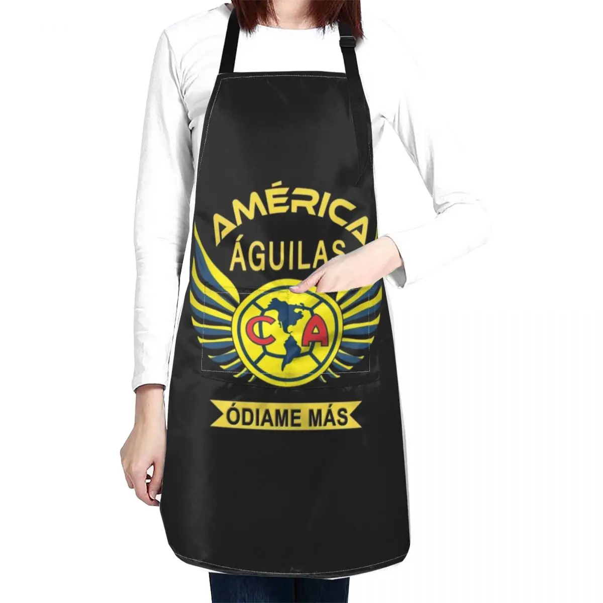 Aguilas del America Odiame Mas Club America Futbol Mexicano Liga MX Apron chefs Costume Waiter Apron