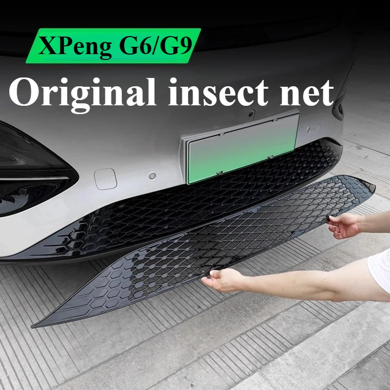 

For xiaopeng Xpeng G6/G9 2023 2024 2025 Front Lower Bumper Intake Grille Anti Insect Net Inlet Vent Dust Proof Protector Mesh