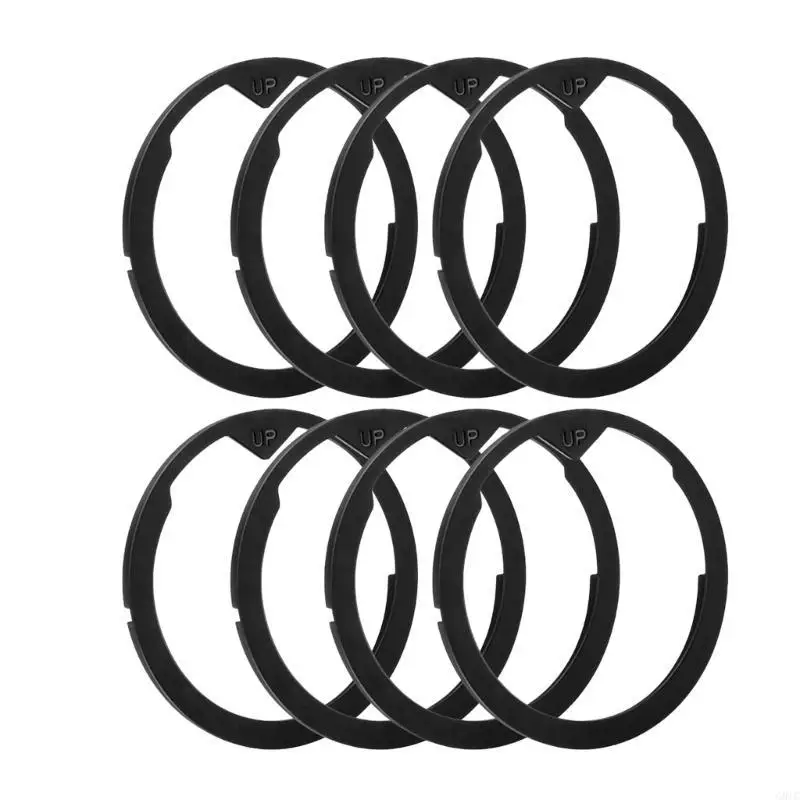 G8TC 8pcs Силиконовые кольца для технического обслуживания кофемашины Практическая прокладка кофеварки