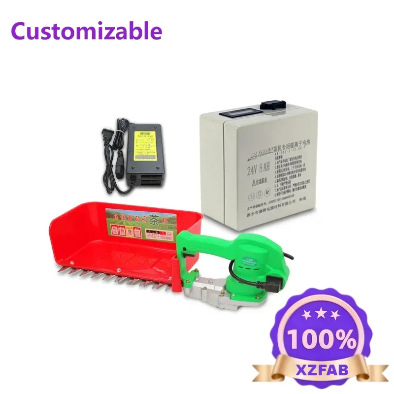 Factory Direct 2026 Super Quality  Portable Lithium Battery Drive Harvesting Implements People Tea Harvester Hot sales