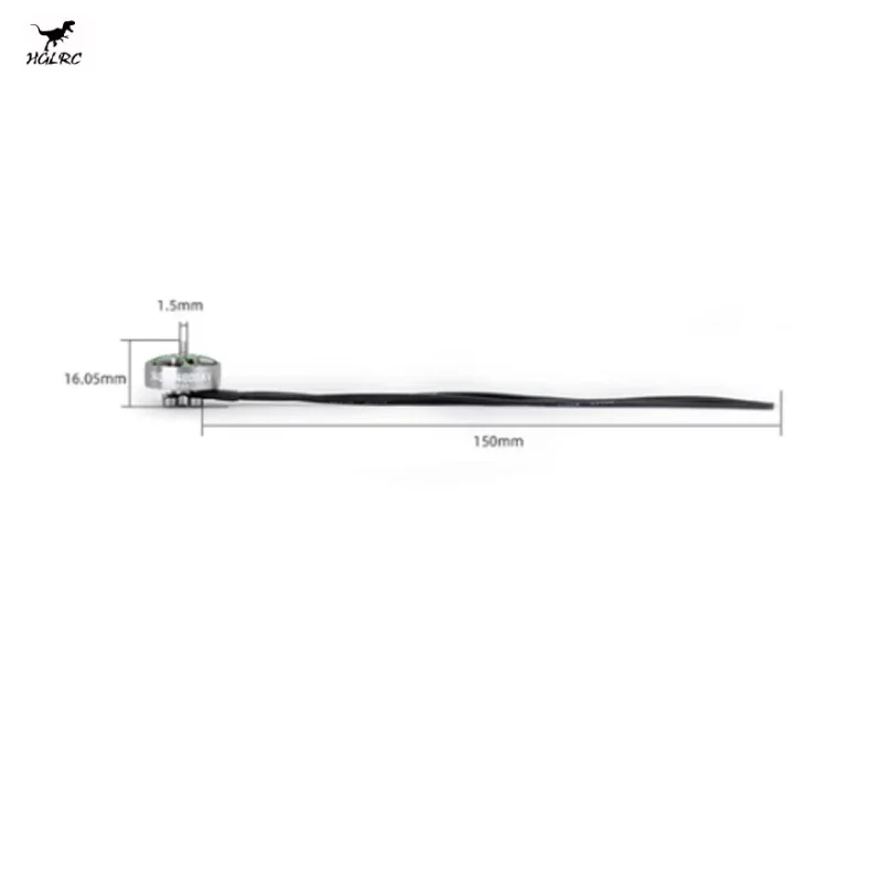 Silnik bezszczotkowy HGLRC SPECTER 1404 2750KV/4800KV 4-6S do dronów FPV Freestyle 2-calowych Cinewhoop i 4-calowych Toothpick