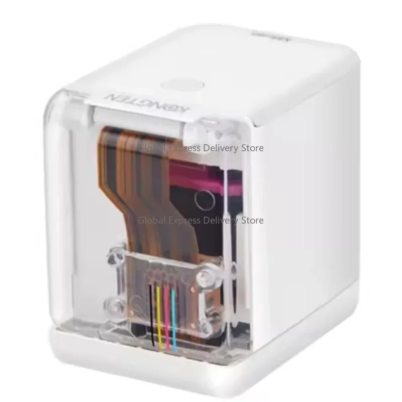 Portable Mini Wireless Handheld UV Inkjet Printer Small Multi-Function Flatbed Printer Color LOGO Date Press for Flex Material