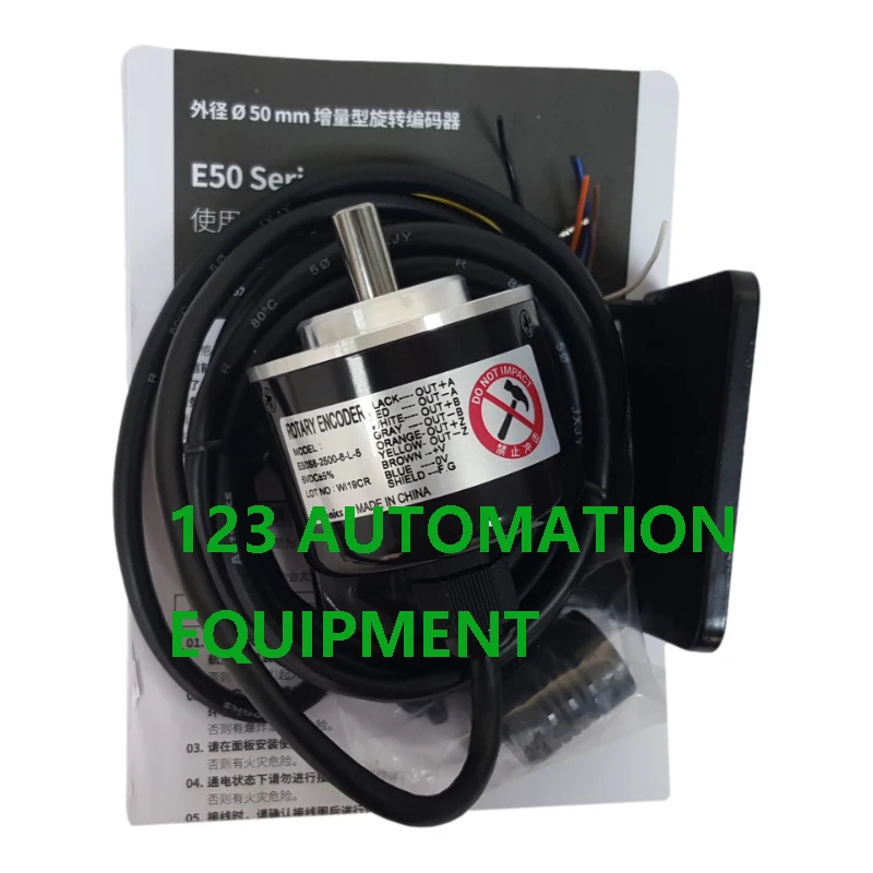 Imagem -06 - Codificador Autonics Novo Autêntico Interruptor Giratório 5vdc E50s82048 2500 3600 6000 8000 100 500 600 1000 1024 2000 3000 50006-l5