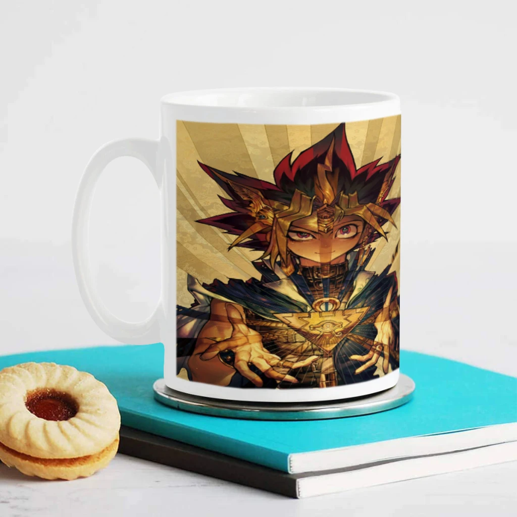 Anime Game King Ceramics Coffee Mug Cute Gamer Birthday Gift Back To School Mug