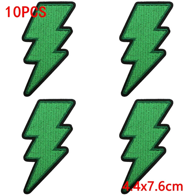 10 Stück Cheerleading-Pailletten-Stern-Aufnäher zum Aufbügeln für Kleidung, Cheer-Schleifen-Herz-Applikationen für Jacken, DIY – Detail 22