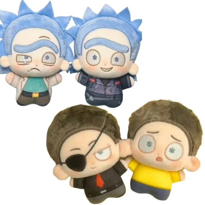 Heißer Anime Rick Plüsch und Morty Plüsch, süße Cartoon-Weichplüsch-Rick-Puppe, Spielzeug, Game-Peripherie, Plüschanhänger, Geschenk für Fans – Detail 3