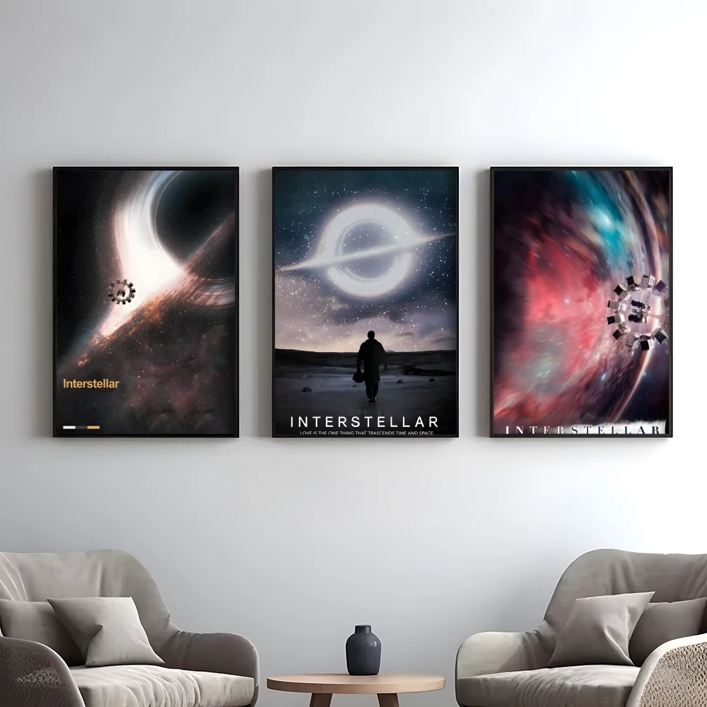 Classic Movie I-Interstellar Poster Elegant And Affordable Wall Art Stickers For Dormitory Living Room And Bedroom Spaces