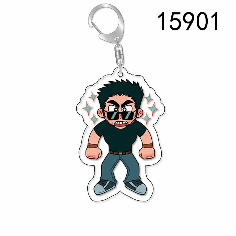 Crooked Boy Scott Pilgrim Acrylic Keychain