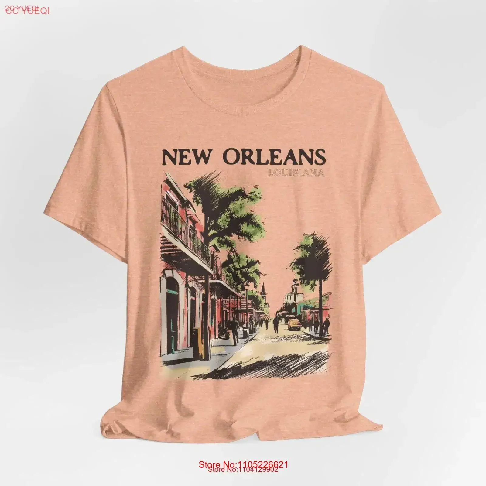 New Orleans Louisiana T Shirt Urban Vintage Style For Her vintage Washed graphic Soft Stretched Stylish homme designer clothes