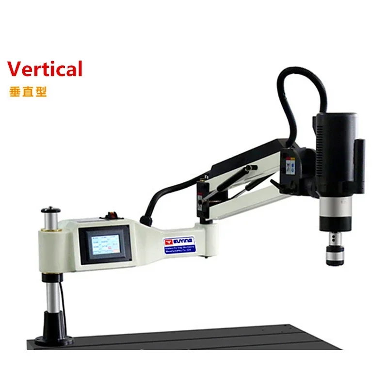 Mesin tap elektrik M3-M16 M6-M24 M6-M36 Universal/pengeboran vertikal lengan Tapper ISO DIN JIS Chuck Optiona