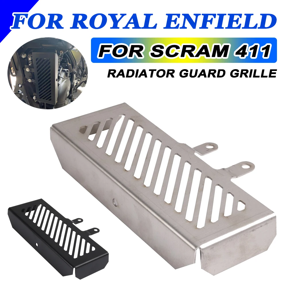 

For RoyalEnfield Royal Enfield Scram 411 Scram411 Motorcycle Accessories Radiator Grille Guard Protector Grill Protective Cover