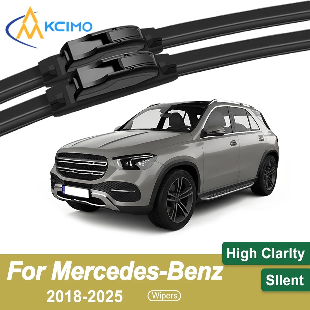 

2-Pack Superior Wiper Blades for Mercedes-Benz GLE W167 2018-2025 All-Season Durable Quiet Wiping Uninterrupted Visibility