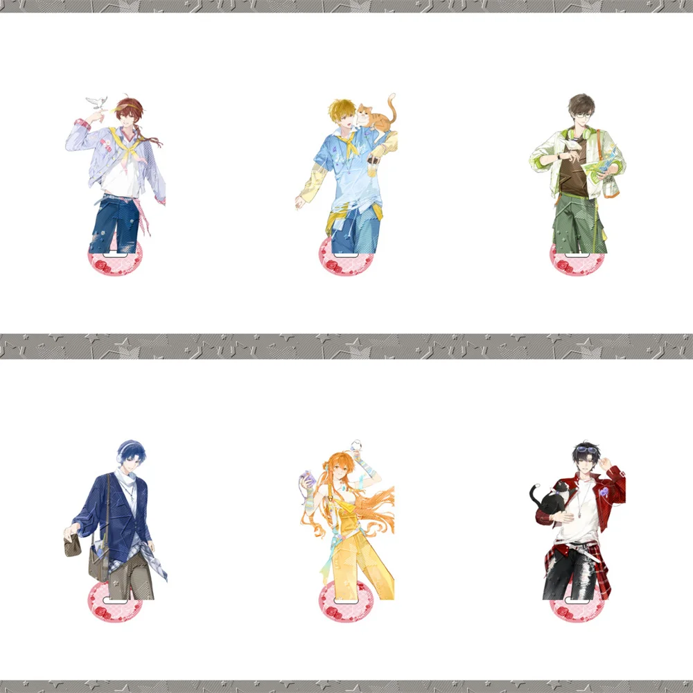 15CM The King's Avatar Acrylic Stand Keychain Model Cosplay Characters Ornament Accessories Good Gifts Valorant