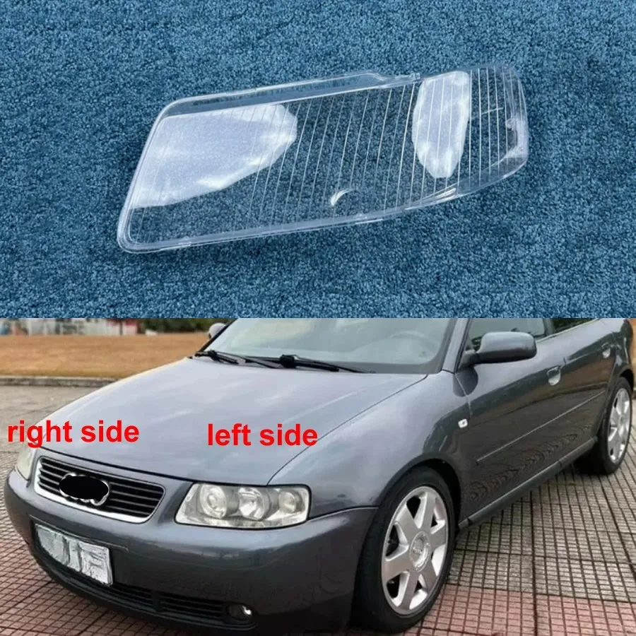 

For Audi A3 2001 2002 2003 Headlamp Cover Headlight Transparent Lens Lamp Shell Masks Plexiglass Replace Original Lampshade