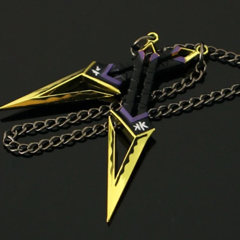 7 ซม.Valorant อาวุธ Kuronami ไม่มี Yaiba เกม Ninja Melee ดาบอาวุธโลหะชุดอุปกรณ์เสริมเครื่องประดับของขวัญของเล่นเด็ก