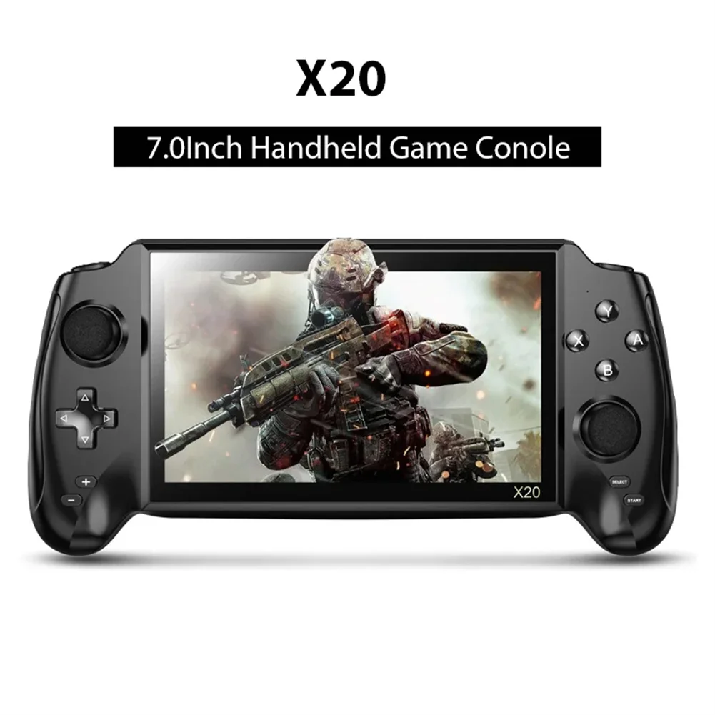 X20 Handheld Game Console Video Games Controller With 7-Inch Screen Portable Video Game Console Support For Connecting TV