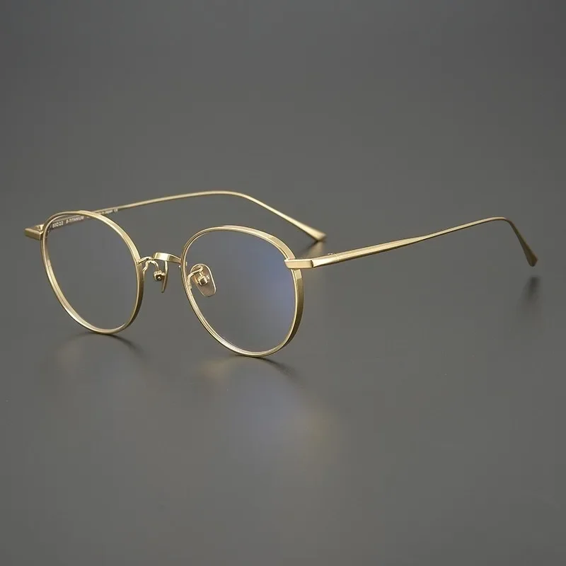 

Top Grade Japanese Brand Design Glasses Frame GMS-835 Ultra-light Prescription Titanium Myopia Anti-blue Light Handmade Eyewear
