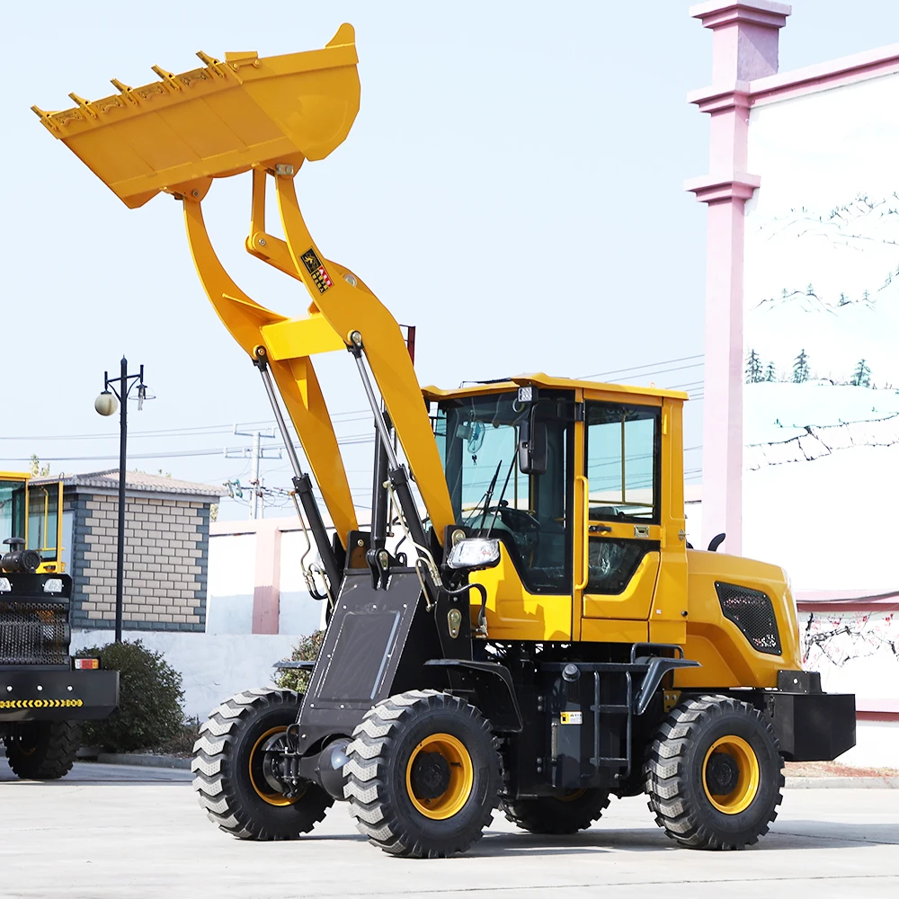 5 Ton Loader Wheel Loaders  Hydraulic Heavy Duty Payloader Front Loader China Factory Customization