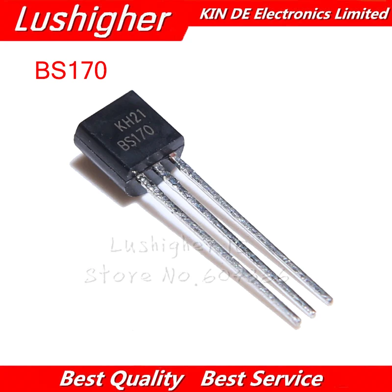 100PCS BS170 TO92 TO-92 Triode Transistor