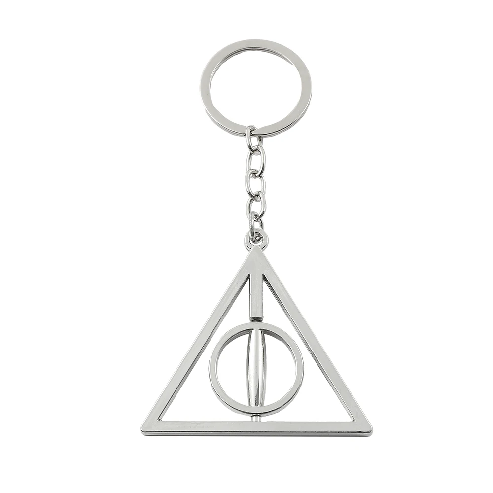 

Брелок «Тайны Смерти»: модный вращающийся треугольный кулон для сумок и подарков