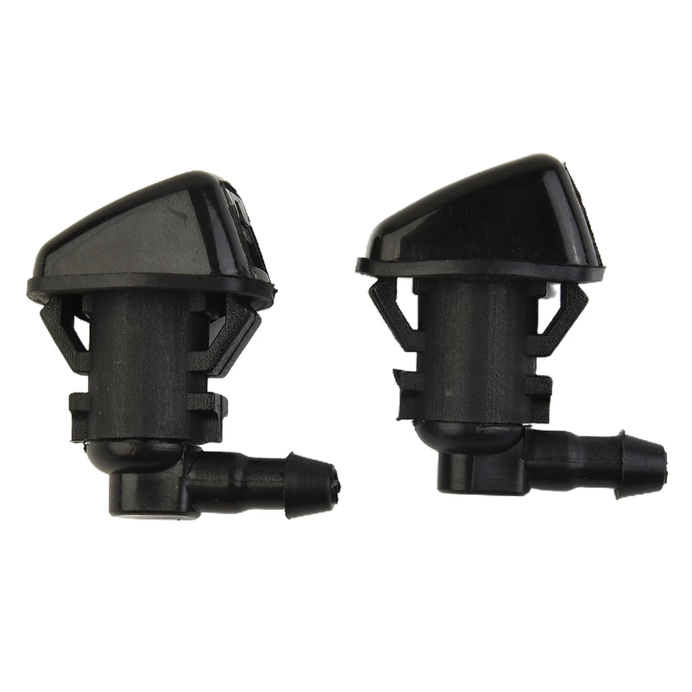 2Pcs For Ford Fiesta 2011-2015 Front Windscreen Wiper Spray Washer Nozzles BT4Z17603A Automotive Wiper Parts