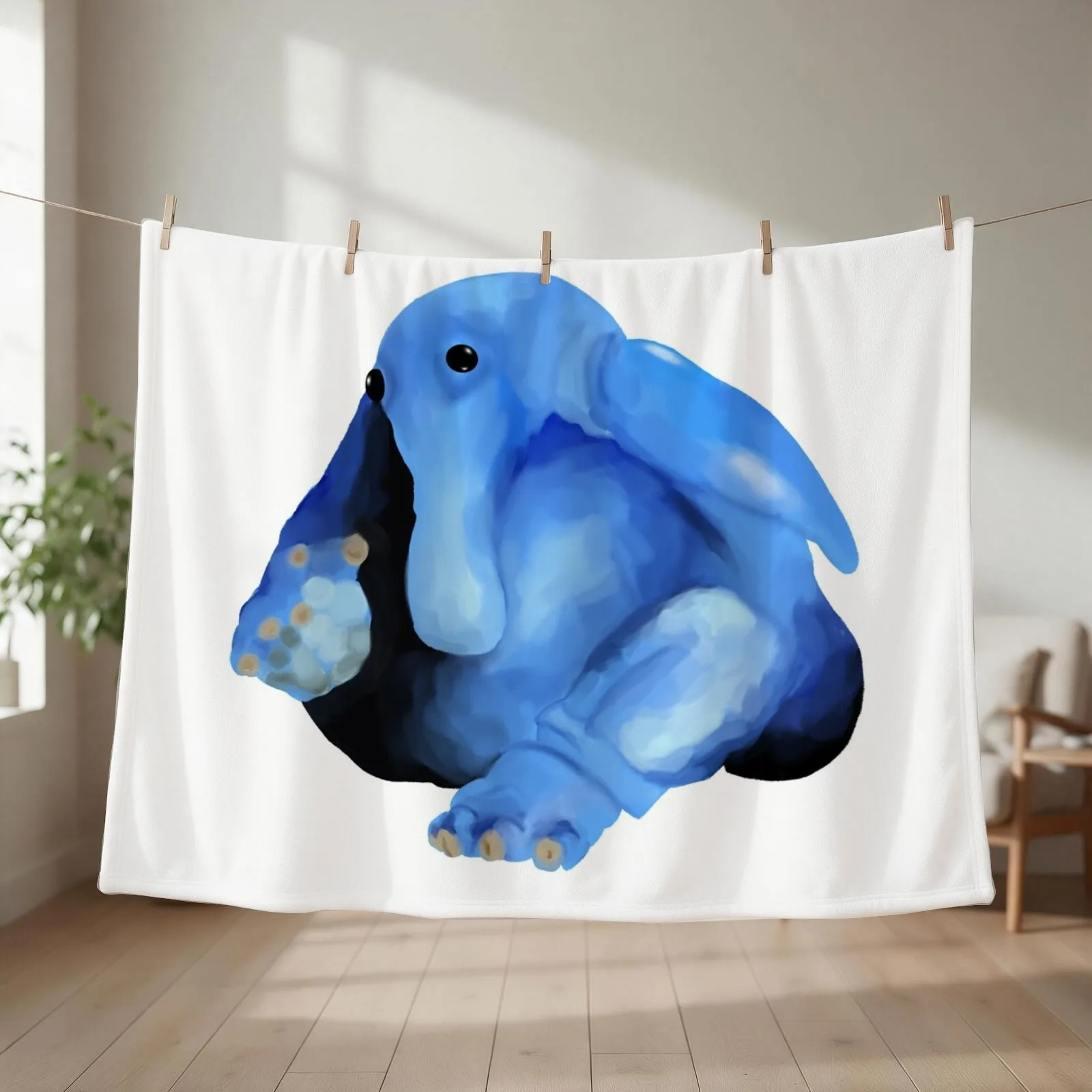 Max Rebo Throw Blanket Furrys Thermal halloween Stuffeds Blankets