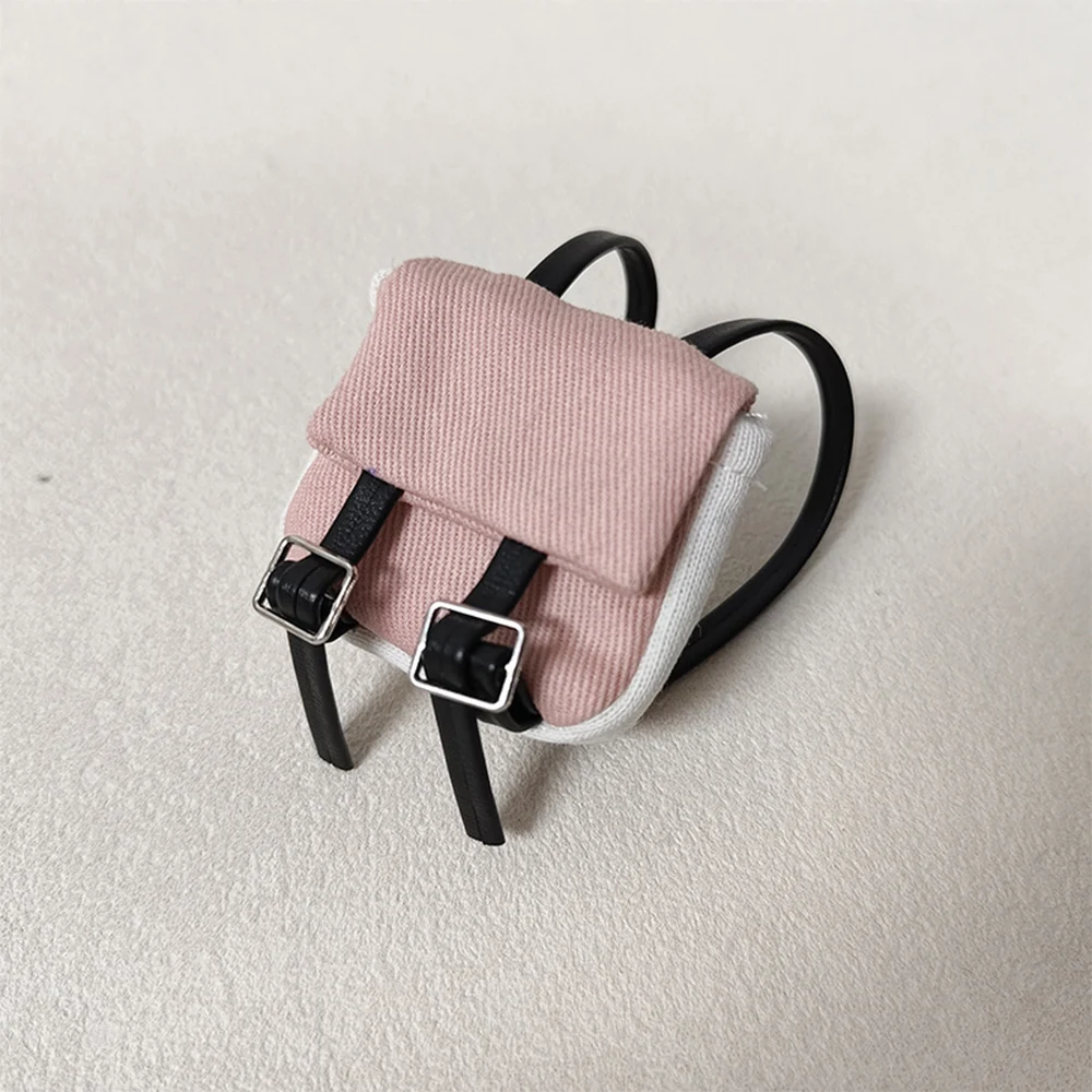 

Mini Cute Backpack Suitable for 15-17cm Labubu Doll Backpack Plush Small Backpack Clothing Accessories