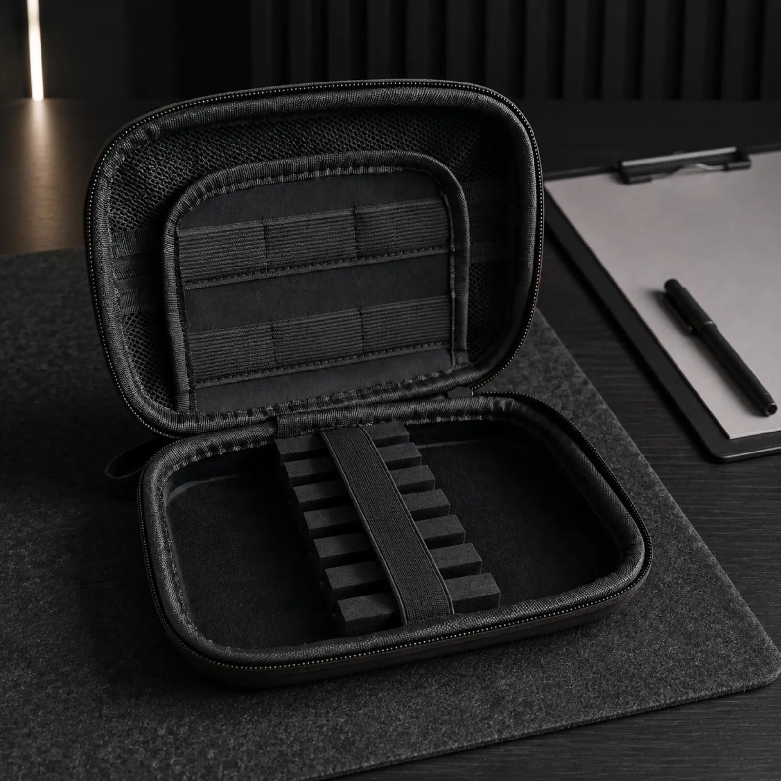 EVA Throwing Projectile Case Design 6 Throwing Projectile Storage Case Multi-Function Compact for Travel, Competition