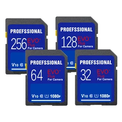 V10 Memory Card For 1080p 3D 4K Video Camera Original 16G 32GB U1 Camera SD 64GB 128GB 256GB U3 SD Card Class10