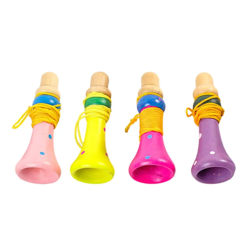 

4 Pcs Horn Toys Smooth Creative Musical Instruments for Musical Toys Kids Party Funny Kids Trumpet Fun Training Interest