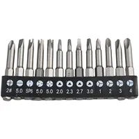 13pc Special-shaped Screwdriver Set PH2 U Y Shape Triangle 50mm Screwdriver Bit For Appliance Repair Repair Tool Screwdriver