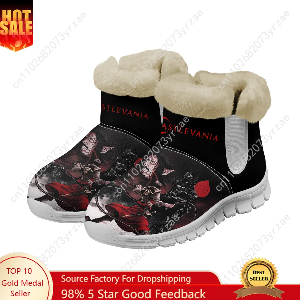 

Castlevania Warm Boot Mens Womens Teentager Fashion Casual Shoe Outdoor High Quality Lightweight Warm Sneaker Custom Made Shoes