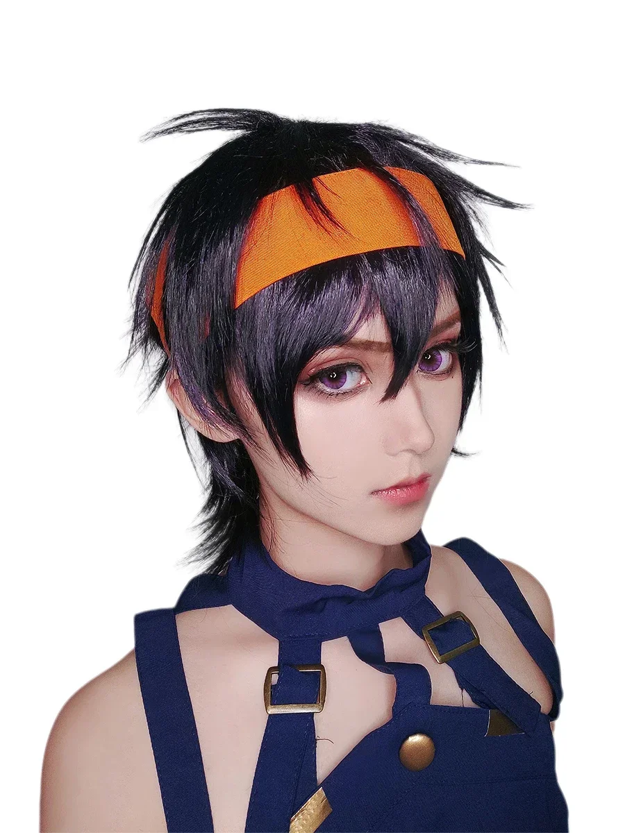 Jojo's bizarre adventure jogo anime desenho animado cos ghirga narancia halloween cosplay homem mulher festa de halloween fantasia cosplay