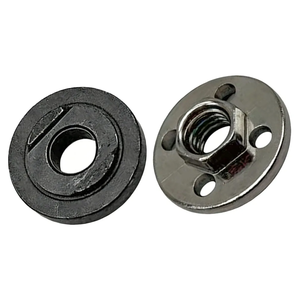 Angle Grinder Pressure Plate Cover Hexagonal Four Hole Metal Grinding Polishing Disc Flange For 100 Type Angle Grinder Tool Blac