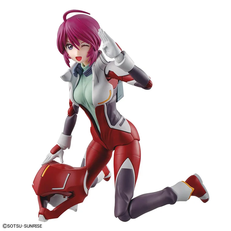 W magazynie Bandai rysunek-wzrost standard Lunamaria Hawke Gundam Seed Destiny zestaw modeli do składania Anime rysunek Model akcji zabawki prezent