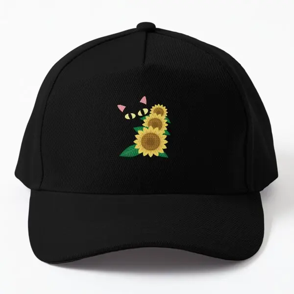 

Whim With Sunflower Baseball Cap Hat Fish Outdoor Casquette Solid Color Snapback Hip Hop Sport Mens Czapka Boys Casual Women