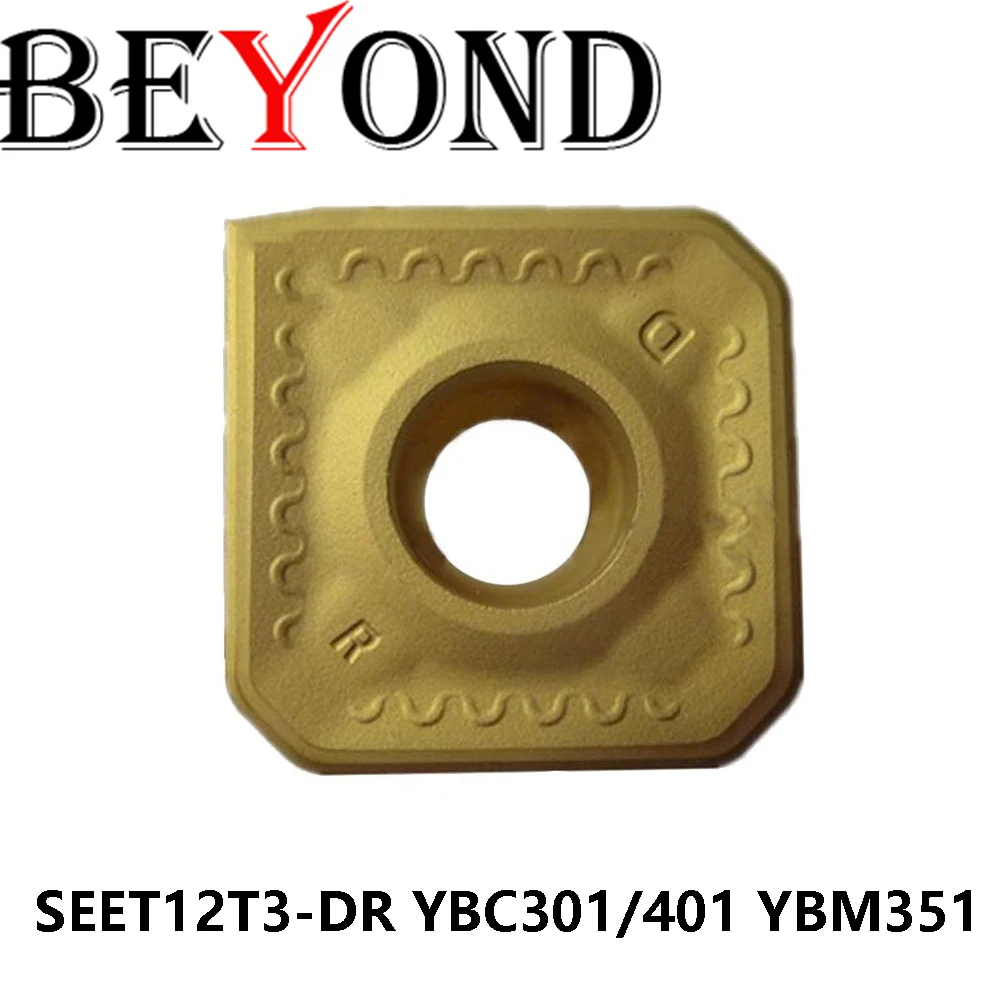 

Original SEET12T3-DR YBC301 YBC401 YBM351 Turning Tools Cutter Carbide Inserts BEYOND Milling CNC SEET Machine SEET12T3 DR 10pcs