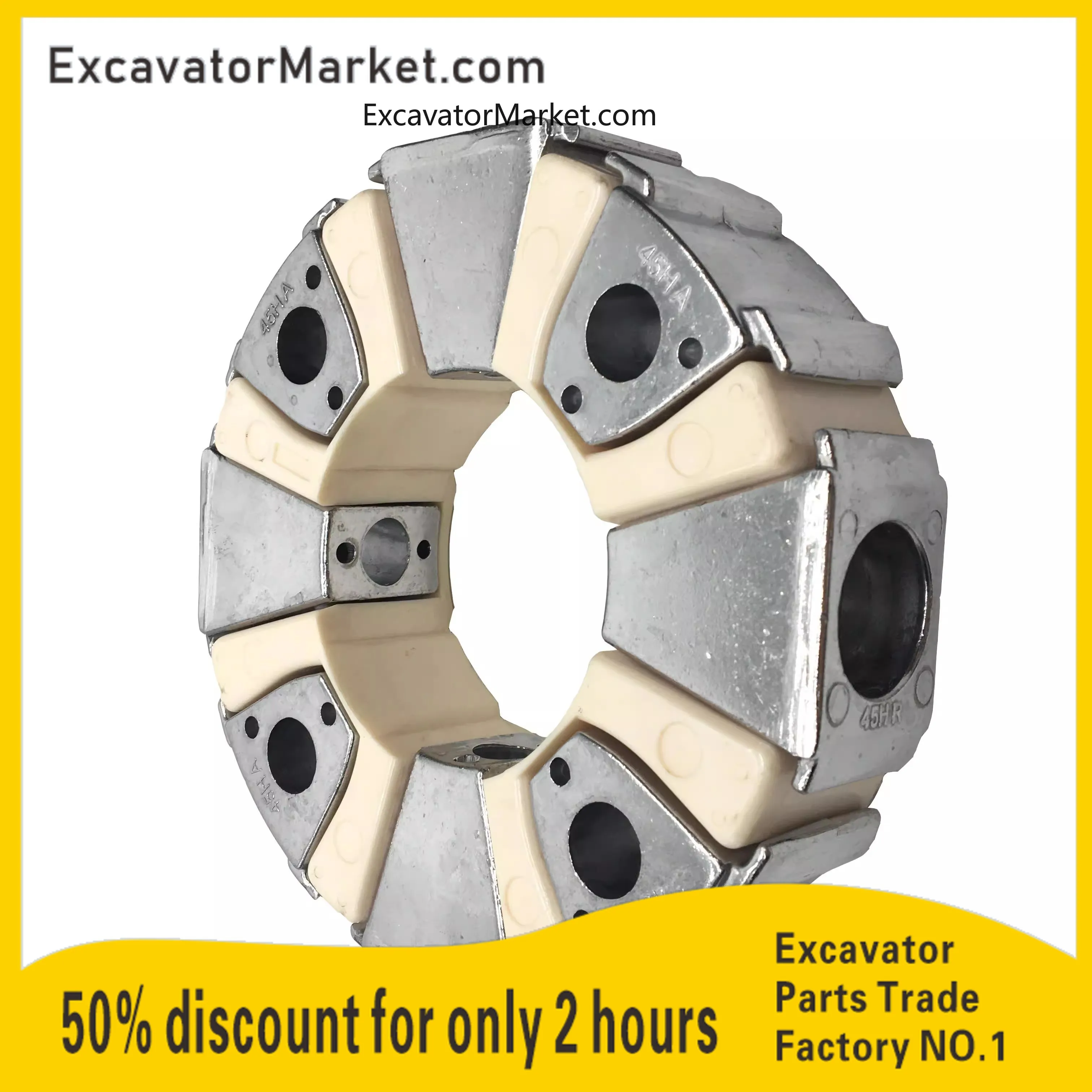 

ZX200 ZAXIS240-3G Excavator COUPLING YB00000114, 4700170, 4671573, 72106984, 45H Excavator Accessories