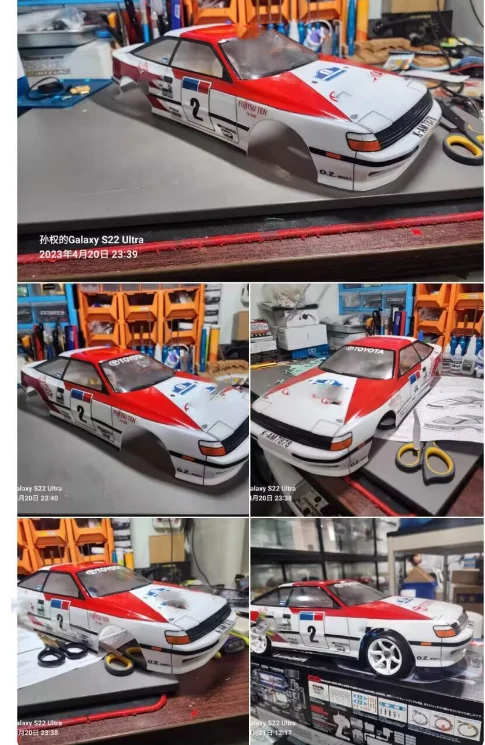 PC Body For Tamiya 47500 58718 1/10 RC  Celica GT-Four RC ST165 tt02 on road drift flat car kyosho HPI 3r racing yomoko redcat