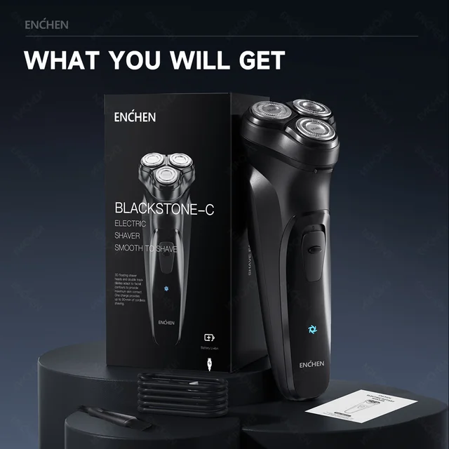 ENCHEN Blackstone Electrical Rotary Shaver
