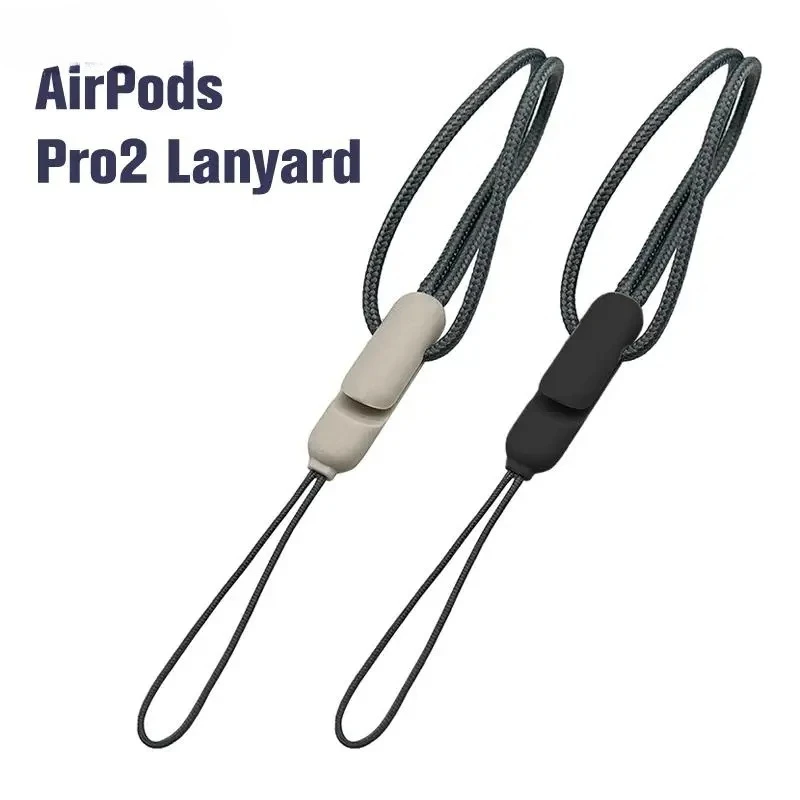 Incase Lanyard für Airpods Pro 2. Generation für Airpods 3 1 2 Pro Hülle Lanyard Hängeseil Kopfhörer Abdeckung Anti-Drop-Seil-Lanyard